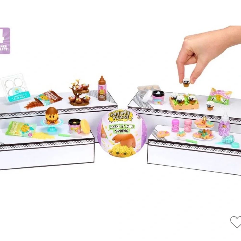 🐦‍⬛🪺 NIP. ZURU Miniverse Spring series Birds Nest Treats - Ultra Rare